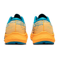 ASICS亚瑟士男子越野跑鞋Fuji Lite 5轻量透气户外徒步登山鞋 蓝色/橙色 40.5