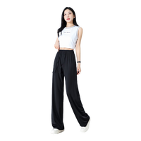 FitonTon窄版冰丝防晒阔腿裤女夏凉凉裤薄款高腰垂感显瘦直筒休闲裤