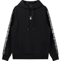 SPYDER 秋冬男女同款356 STYLE系列流线型线条针织连帽休闲卫衣21CF301U 001-