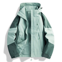 猫人(MiiOW)春秋短外套女男chic防风薄款夹克潮牌户外单层登山服 LSM1818D黑白-男(单外套) M