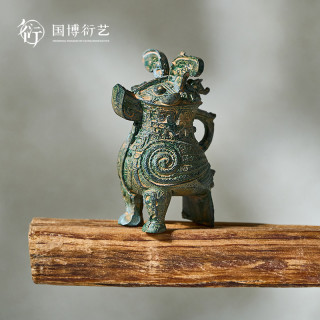 中国国家博物馆历史文创树脂摆件文创历史色彩家具饰品