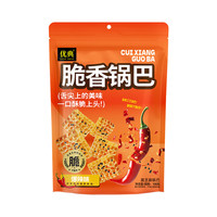 优典 脆香锅巴 爆辣味 108g/袋