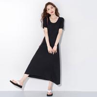 25夏季女款显瘦气质高级感针织连衣裙时尚简约纯色通勤针织裙