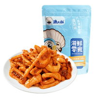 渔大叔 铁板鱿鱼条烧烤鱿鱼高蛋白海鲜特产零食解馋即食海味小吃