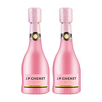 88VIP：J.P.CHENET 香奈 起泡酒 桃红葡萄酒 2017年 200ml*2瓶