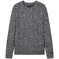 小熊男装毛衣冬季美式潮流休闲圆领毛针织衫