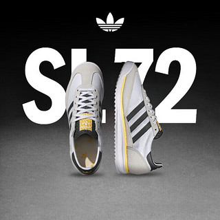 移动端、京东百亿补贴：adidas 阿迪达斯 三叶草系列 SL 72 RS 运动休闲鞋 IH4823 39码/UK6