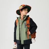 XTEP儿童秋冬季保暖防风两件套梭织外套羽绒内胆舒适百搭特步童装