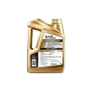 Mobil 美孚 1号系列 金装 0W-40 SP级 全合成机油 4L