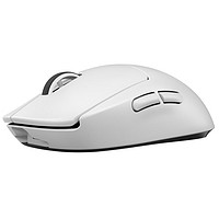 罗技 logitech GPW 二代 2.4G Lightspeed 双模无线鼠标 25600DPI 白色