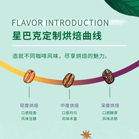 星巴克(Starbucks) 咖啡豆 阿拉比卡烘焙派克浓缩咖啡豆 250克特选综合豆-效期6月30
