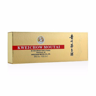  MOUTAI/茅台 金色金条 酱香型白酒  5x2x50ml 包装 53度
