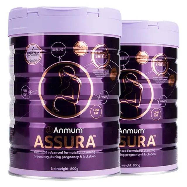 安满奶粉倍御高端孕期哺乳期奶粉含叶酸800g*2