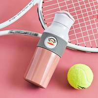 大嘴猴保温杯女316不锈钢男士大容量便携随行杯上学水杯 白紫色