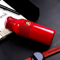 大嘴猴保温杯女316不锈钢男士大容量便携随行杯上学水杯 纯真白