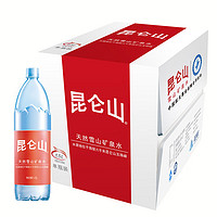 今日必买：昆仑山 矿泉水 饮用天然弱碱性 1.5L*6瓶