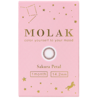 Molak美瞳月抛2片彩色近视隐形眼镜