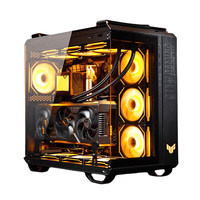 AMD 锐龙9 9950X3D/RX9070XT/RTX5070Ti/5080台式电脑主机游戏生产力建模渲染整机DIY组装机海景房 配置二:9950X3D+RX9070XT