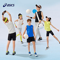 ASICS 亚瑟士 童装25年夏款吸湿速干“SUPER T”无袖运动T“轻量” 4007黄绿色 140