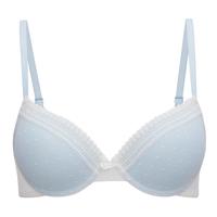 6IXTY8IGHT 68红色内衣女聚拢小胸显大蕾丝性感软钢圈防下垂文胸 BR13934-西拉酒红 38/85B