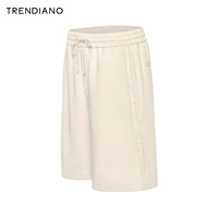 TRENDIANO 男士撞色织带刺绣短裤 3TC2060650