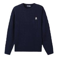 SPAO韩国同款25年春季男女同款小熊Woodie圆领毛衣SPKWF12C52