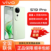 百亿补贴：vivo S19 Pro 5G手机 8GB+256GB 烟雨青