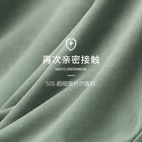 有棵树男士内裤男50S莫代尔弹力抗菌三角裤中腰透气纯棉裆男式裤头男生