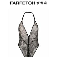 发发奇 FARFETCH Maison Close女士蕾丝露背连体紧身衣