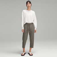 露露乐蒙lululemon丨Pull-On 女士松紧腰锥形裤腿中腰中长裤 23