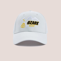 奥索卡 OZARK GEAR棒球帽春夏款 户外遮阳显脸小鸭舌帽男女同款 5110000 浅灰-402