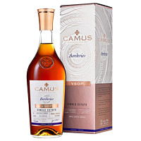 CAMUS 卡慕 金花布特妮VSOP700ml*2瓶礼盒装干邑白兰地进口洋酒组合