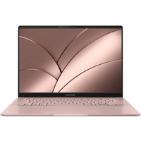 华硕 a豆14 Air 香氛版 14英寸 轻薄本 瑰蜜粉金