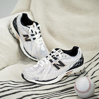 new balance 官方23新款男鞋女鞋1906D系列复古百搭透气网面运动鞋老爹鞋 浅灰色 M1906DC 39.5