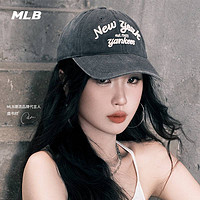 百亿补贴：MLB 虞书欣同款男女情侣学院风牛仔棒球帽2025新款3ACPDS14N