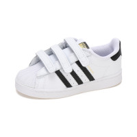 限尺码：adidas 阿迪达斯 SUPERSTARCF 婴童低帮休闲鞋
