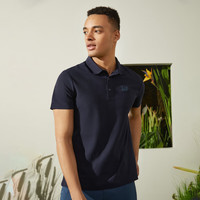 奥索卡 OZARK GEAR户外短袖POLO衫男 夏季潮流时尚简约透气棉T恤上衣 339086 深蓝-201 M (170)