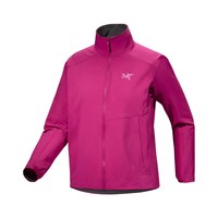 始祖鸟（ARCTERYX）女款 GAMMA HOODY/JACKET 防风 软壳 夹克 立领_苋草红_Amaranthus_X7704 M(国现沈阳速发)