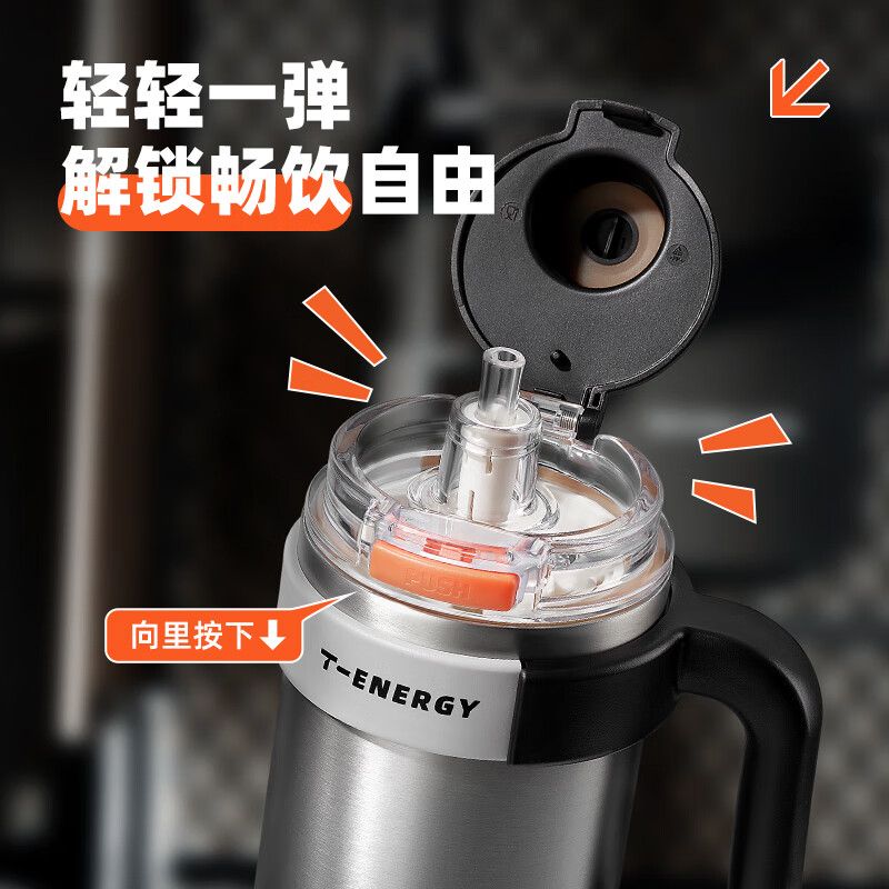 银黑【保温保冷 内喷陶】 800ml