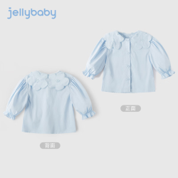 jellybaby 杰里贝比 春季新款女童儿童衬衫