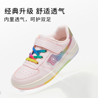 泰兰尼斯kids女童板鞋低帮儿童休闲鞋春秋鞋中大童鞋时尚