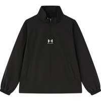 安德玛（Under Armour）春季男童立领套头外套儿童休闲运动外套251122514 黑色 150cm