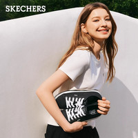 斯凯奇（Skechers）女鞋春季厚底增高板鞋帆布鞋舒适轻便防滑休闲鞋低帮鞋114664