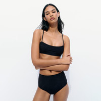 ZARA【欧美风】女式性感辣妹水钻细闪摩登休闲短款吊带背心