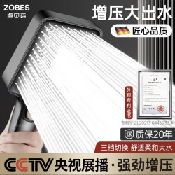 卓贝诗 三挡增压大水量花洒