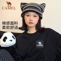 CAMEL骆驼户外速干T恤男女情侣同款三防登山弹力圆领短袖上衣