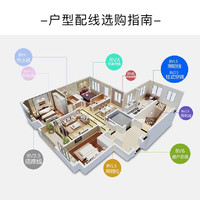 远东电缆 BV4平方国标家装空调热水器用电线单芯单股硬线 100米 蓝色零线