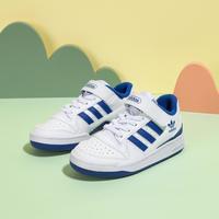 阿迪达斯 adidas轻便耐磨 夏季男小童中大童款透气经典魔术贴低帮运动休闲童鞋