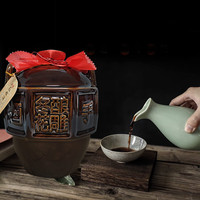 西塘十二年陈黄酒手工冬酿花雕酒整箱12年陈酿半甜型1.5L*6坛