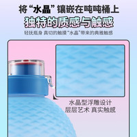 吨吨BOTTLED JOY吨吨桶大肚杯子运动水壶水杯大容量菠萝顿顿桶 绿色【PETG耐温40℃】 2.5L